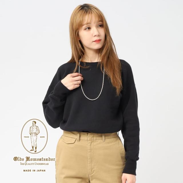 オールドホームステッダー エクストラ コットン フリース クルーネック スウェット シャツ ロングスリーブ 長袖 Olde steader EXTRA COTTON FLEECE EQP001