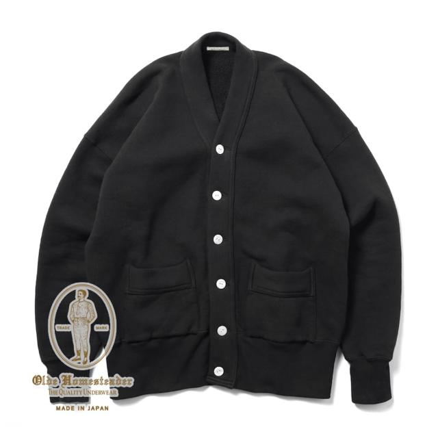 オールドホームステッダー Olde Homesteader エクストラ コットン フリース カーディガン スウェット EXTRA COTTON FLEECE CARDIGAN EQP003 ロングスリーブ 長袖