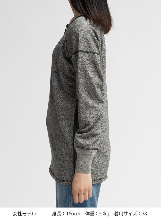 オールドホームステッダー ラスティックジャージー ヘンリーネック