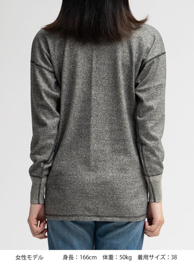 オールドホームステッダー ラスティックジャージー ヘンリーネック