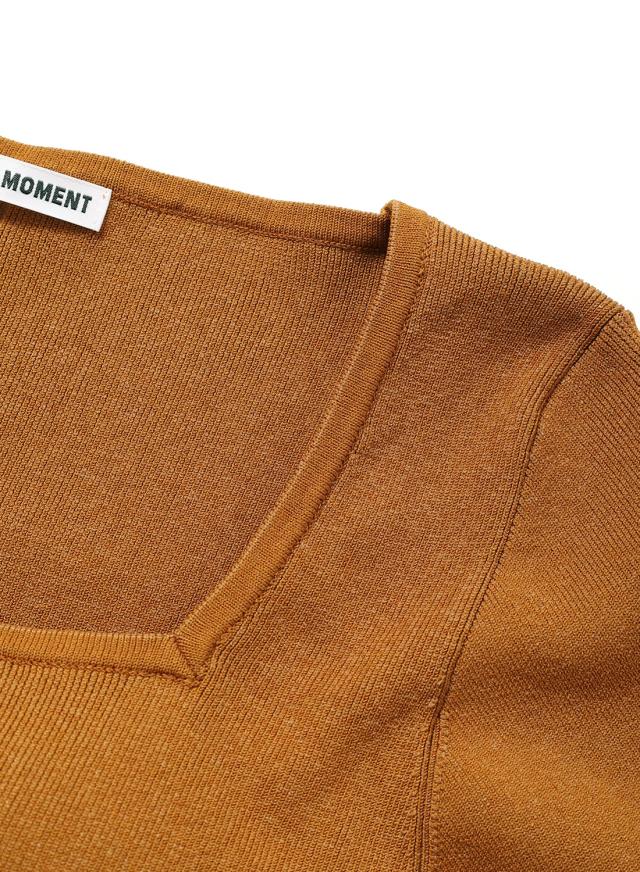 NICENICE MOMENT(ナイスナイス モーメント)/SQUARE NECK SHELL