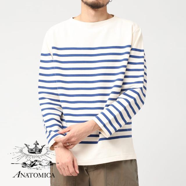 ANATOMICA（アナトミカ）BIARRITZ（ビアリッツ）25SS バスクシャツ プレトンシャツ マリンシャツ ボーダーシャツ フレンチ フレンチカジュアル フレンチアイビー フレンチマリン メンズ レディース ユニセックス