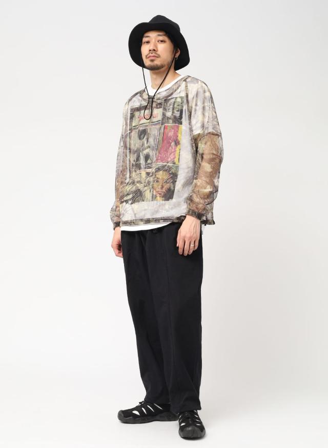 South2West8 ベルテッドセンターシームパンツ　ナイロン South2West8 [サウスツーウエストエイト] ベルテッド センターシーム