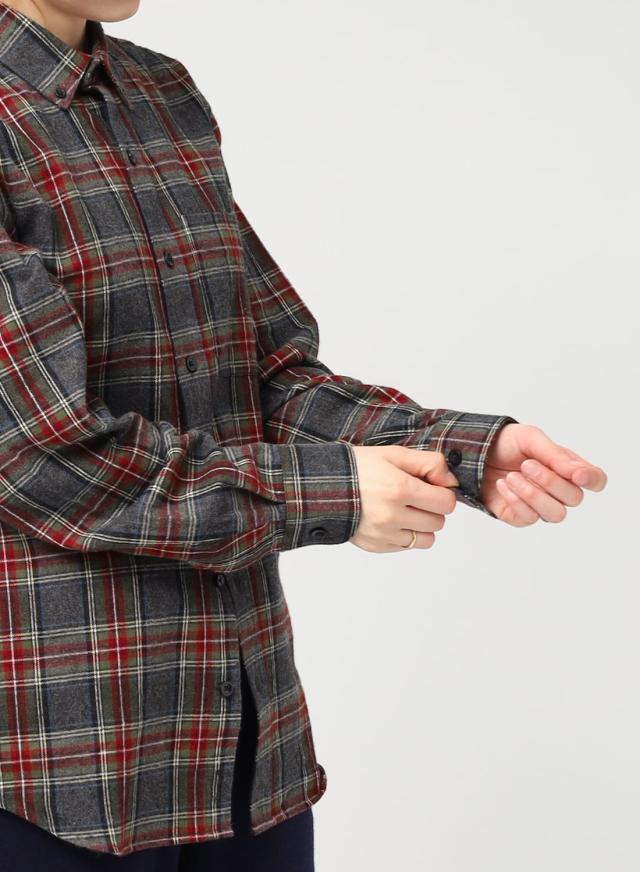 L.L.Bean（エルエルビーン）Scotch Plaid Flannel I Shirt Long Sleeve Plaid Mens/INTL ネルシャツ フランネルシャツ チェック プレイド コットン メンズ レディース ユニセックス