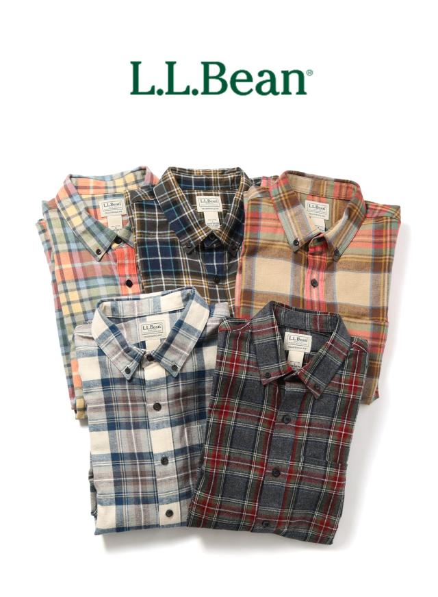 L.L.Bean（エルエルビーン）Scotch Plaid Flannel I Shirt Long Sleeve Plaid Mens/INTL ネルシャツ フランネルシャツ チェック プレイド コットン メンズ レディース ユニセックス