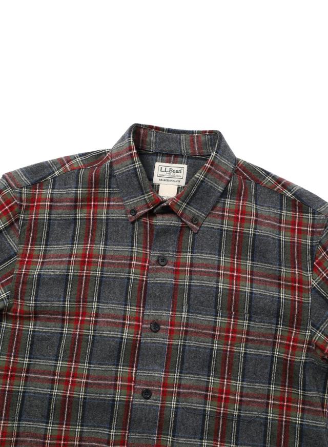 L.L.Bean（エルエルビーン）Scotch Plaid Flannel I Shirt Long Sleeve Plaid Mens/INTL ネルシャツ フランネルシャツ チェック プレイド コットン メンズ レディース ユニセックス