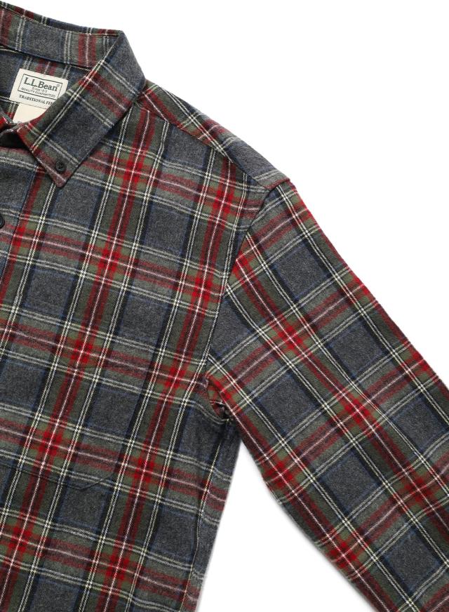 L.L.Bean（エルエルビーン）Scotch Plaid Flannel I Shirt Long Sleeve Plaid Mens/INTL ネルシャツ フランネルシャツ チェック プレイド コットン メンズ レディース ユニセックス