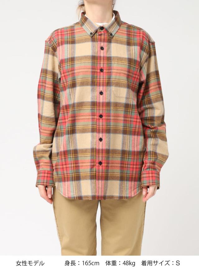 L.L.Bean（エルエルビーン）Scotch Plaid Flannel I Shirt Long Sleeve Plaid Mens/INTL ネルシャツ フランネルシャツ チェック プレイド コットン メンズ レディース ユニセックス