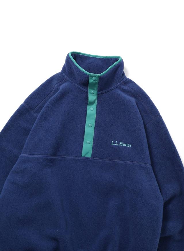 L.L.Bean（エルエルビーン）Beans Classic Snap Fleece II Pullover Adults（ビーンズ クラシック スナップフリース ツー プルオーバー アダルツ）フリース 90年代 アーカイブ メンズ レディース ユニセックス
