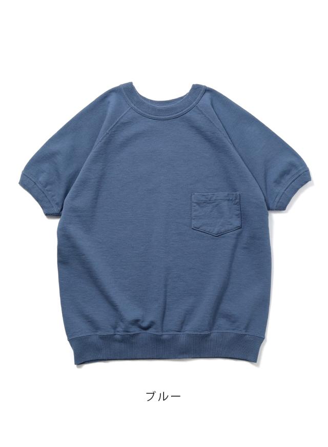 WAREHOUSE（ウエアハウス）Lot 4105 半袖SW(ポケット付き)無地