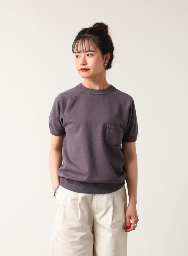 WAREHOUSE（ウエアハウス）Lot 4105 半袖SW(ポケット付き)無地