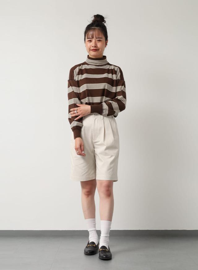 Olde Homesteader（オールドホームステッダー） MIL MOCK NECK BORDER