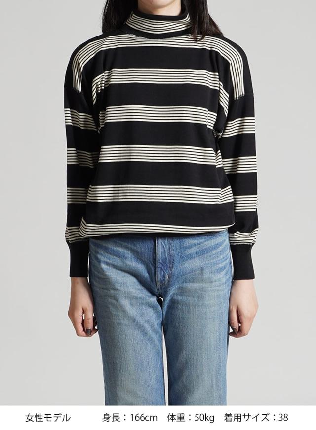 Olde Homesteader（オールドホームステッダー） MIL MOCK NECK BORDER