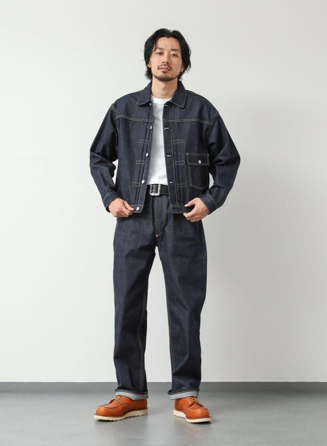 PENNEYS FOREMOST（ぺニーズ フォアモスト）back strap 5pocket jeans（バックストラップ 5ポケットジーンズ））J.C. Penney ジーンズ リジッド デニム コーンデニム デッドストック ホワイトオーク アメリカ製 PENNEYS FOREMOST（ぺニーズ フォアモスト）back strap 5pocket jeans