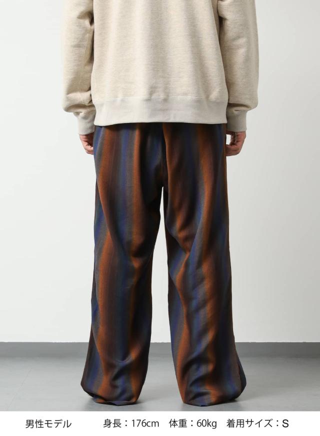 SEVEN BY SEVEN（セブンバイセブン）WIDE EASY TROUSERS‐Wool Rayon