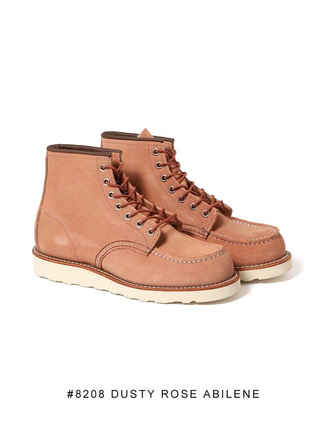 RED WING(レッドウィング)6-INCH CLASSIC MOC #8833 #8849 #8828 #8208 #8836(6インチクラシックモック) Dワイズ 本革 レザー スウェード 茶芯 レザー ワークブーツ モックトゥ グッドイヤー製法 メンズ ブーツ アメリカ製 RED WING(レッドウィング)6-INCH CLASSIC MOC #8833 #8849 #8828 #8208