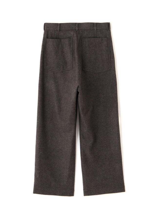 SEVEN BY SEVEN（セブンバイセブン）FATIGUE PANTS ‐Powder melton‐（ファティーグパンツ -パウダーメルトン-）25AW ウール ブレンドウール メルトン トラウザー