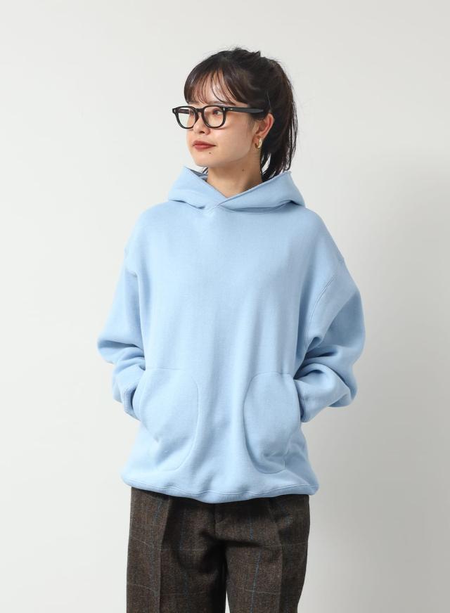 A.G.SPALDING＆BROS（A.G.スポルディング＆ブロス）SIDE-LINE PARKA SINGLE（サイドラインパーカー シングル）別注カラー 別注色 パーカー スウェット シングル仕立て 吊裏毛 日本製 コットン グローブポケット