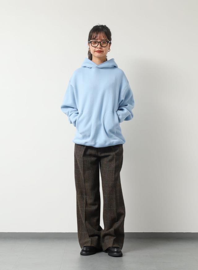 A.G.SPALDING＆BROS（A.G.スポルディング＆ブロス）SIDE-LINE PARKA SINGLE（サイドラインパーカー シングル）別注カラー 別注色 パーカー スウェット シングル仕立て 吊裏毛 日本製 コットン グローブポケット