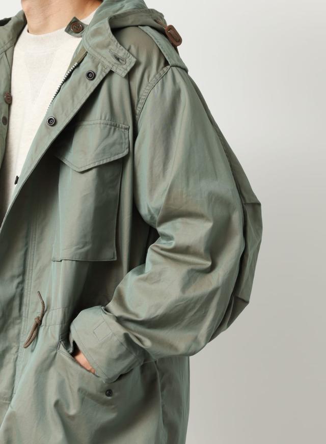 THE CORONA UTILITY（ザ コロナ ユーティリティ）EX-50 FIELD PARKA（EX-50 フィールドパーカー）25FW ミリタリー アメリカ軍 U.S.ARMY フィッシュテール M-48 M-51 M-65 ミリタリーコート モッズコート ギャバジン 撥水加工