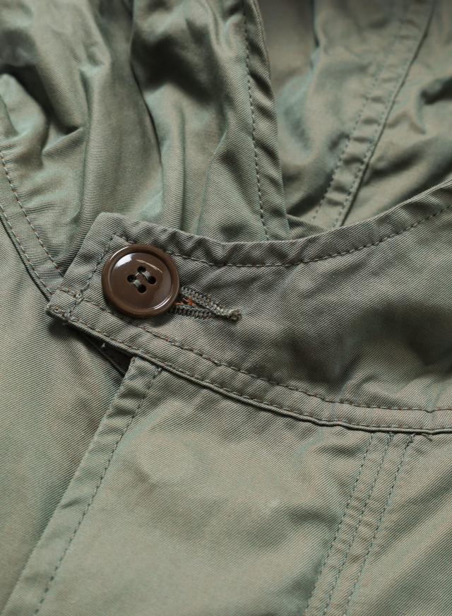 THE CORONA UTILITY（ザ コロナ ユーティリティ）EX-50 FIELD PARKA（EX-50 フィールドパーカー）25FW ミリタリー アメリカ軍 U.S.ARMY フィッシュテール M-48 M-51 M-65 ミリタリーコート モッズコート ギャバジン 撥水加工
