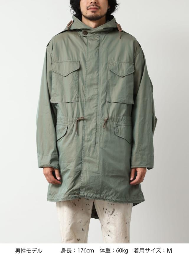 THE CORONA UTILITY（ザ コロナ ユーティリティ）EX-50 FIELD PARKA（EX-50 フィールドパーカー）25FW ミリタリー アメリカ軍 U.S.ARMY フィッシュテール M-48 M-51 M-65 ミリタリーコート モッズコート ギャバジン 撥水加工