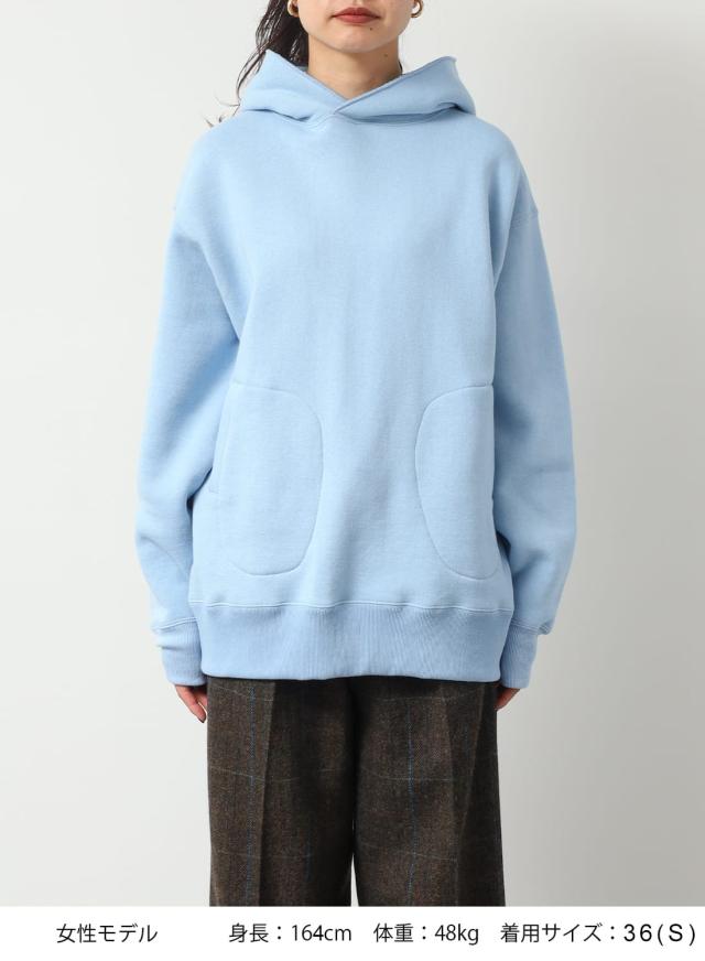 A.G.SPALDING＆BROS（A.G.スポルディング＆ブロス）SIDE-LINE PARKA SINGLE（サイドラインパーカー シングル）別注カラー 別注色 パーカー スウェット シングル仕立て 吊裏毛 日本製 コットン グローブポケット