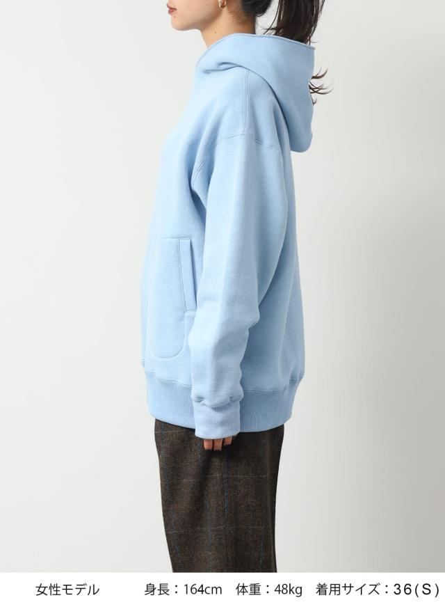 A.G.SPALDING＆BROS（A.G.スポルディング＆ブロス）SIDE-LINE PARKA SINGLE（サイドラインパーカー シングル）別注カラー 別注色 パーカー スウェット シングル仕立て 吊裏毛 日本製 コットン グローブポケット