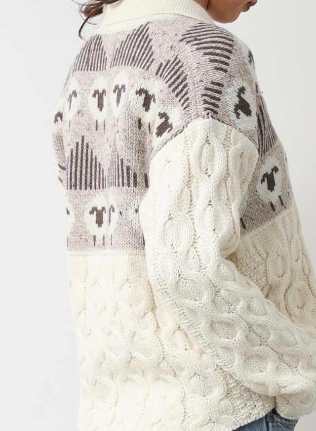 PEREGRINE(ペレグリン)/MEGAN SHEEP CARDIGAN(メーガン シープ