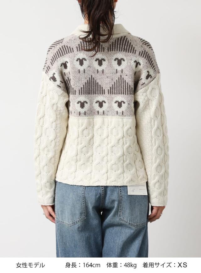 PEREGRINE(ペレグリン)/MEGAN SHEEP CARDIGAN(メーガン シープ