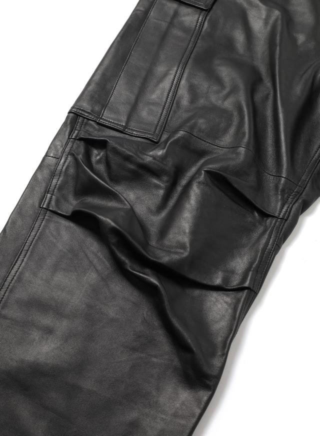 SEVEN BY SEVEN（セブンバイセブン）LEATHER MILITARY CARGO PANTS ‐Type：M-51‐（レザー ミリタリー カーゴパンツ-タイプ：M-51）パンツ レザーパンツ アメリカ軍 米軍 U.S.ARMY M-51パンツ 羊革 シープスキン