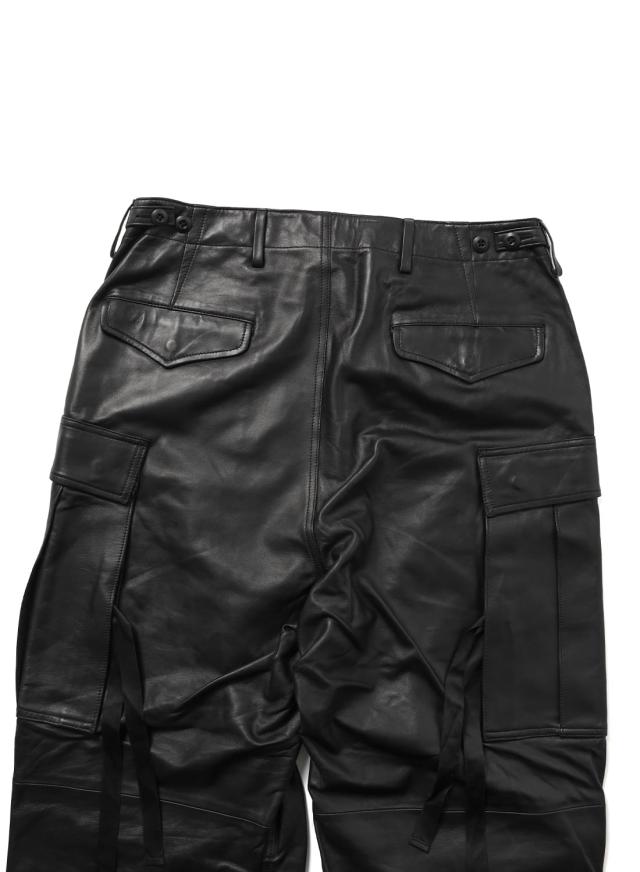 SEVEN BY SEVEN（セブンバイセブン）LEATHER MILITARY CARGO PANTS ‐Type：M-51‐（レザー ミリタリー カーゴパンツ-タイプ：M-51）パンツ レザーパンツ アメリカ軍 米軍 U.S.ARMY M-51パンツ 羊革 シープスキン