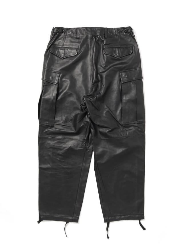 SEVEN BY SEVEN（セブンバイセブン）LEATHER MILITARY CARGO PANTS ‐Type：M-51‐（レザー ミリタリー カーゴパンツ-タイプ：M-51）パンツ レザーパンツ アメリカ軍 米軍 U.S.ARMY M-51パンツ 羊革 シープスキン