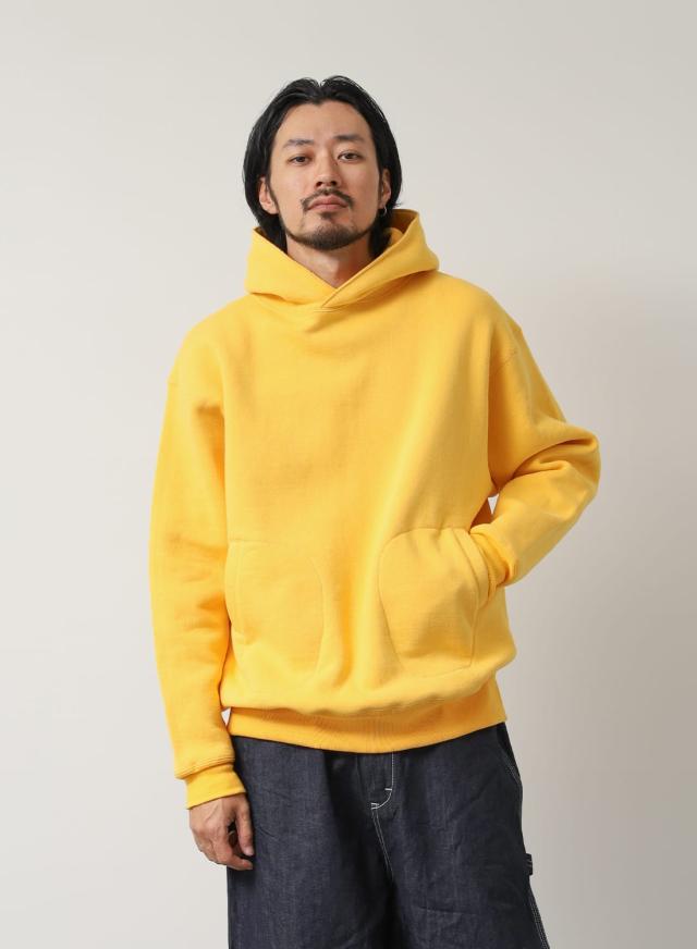 A.G.SPALDING＆BROS（A.G.スポルディング＆ブロス）SIDE-LINE PARKA SINGLE（サイドラインパーカー シングル）別注カラー 別注色 パーカー スウェット シングル仕立て 吊裏毛 日本製 コットン グローブポケット