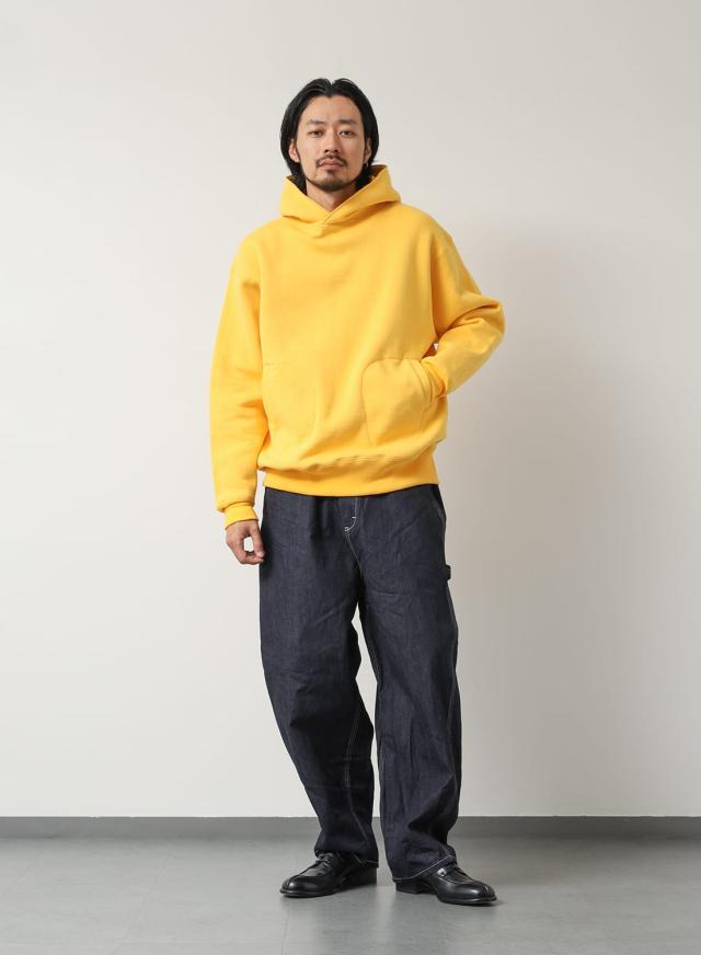 A.G.SPALDING＆BROS（A.G.スポルディング＆ブロス）SIDE-LINE PARKA SINGLE（サイドラインパーカー シングル）別注カラー 別注色 パーカー スウェット シングル仕立て 吊裏毛 日本製 コットン グローブポケット