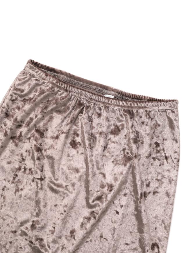SIMONE WILD(シモーネ ワイルド)/CRUSHED VELVET LOW-WAIST LONG SKIRT(クラッシュ ベルベット ローウエスト ロング スカート)/レディース ベルベットスカート ベロアスカート ロングスカート クラッシュベルベット モード SIMONE WILD(シモーネ ワイルド)/CRUSHED VELVET LOW-WAIST LONG SKIRT