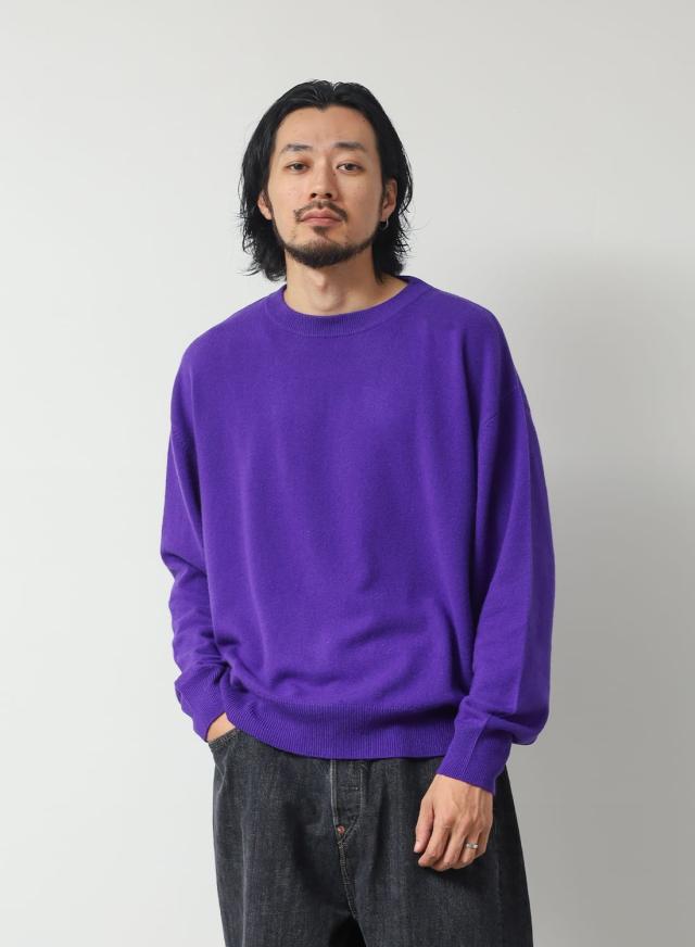 house of naked（ハウス オブ ネイキッド）INNER MONGORIAN CASHMERE CREWNECK KNIT I （インナー モンゴリアン カシミヤ クルーネック ニット I）別注色 トップス カットソー カシミヤニット ファインゲージニット house of naked（ハウス オブ ネイキッド）INNER MONGORIAN CASHMERE