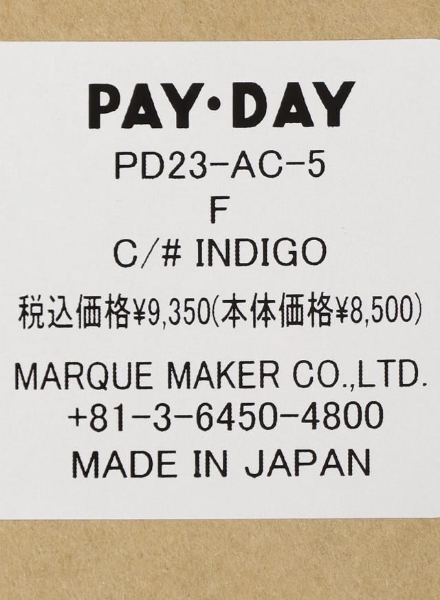 PAY DAY（ペイデイ）VINTAGE HAT（ヴィンテージハット）帽子 ハット デニムハット ダックキャンバス M-37 アメカジ USミリタリー U.S.ARMY オールシーズン 日本製