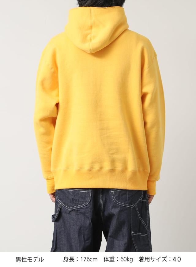 A.G.SPALDING＆BROS（A.G.スポルディング＆ブロス）SIDE-LINE PARKA SINGLE（サイドラインパーカー シングル）別注カラー 別注色 パーカー スウェット シングル仕立て 吊裏毛 日本製 コットン グローブポケット