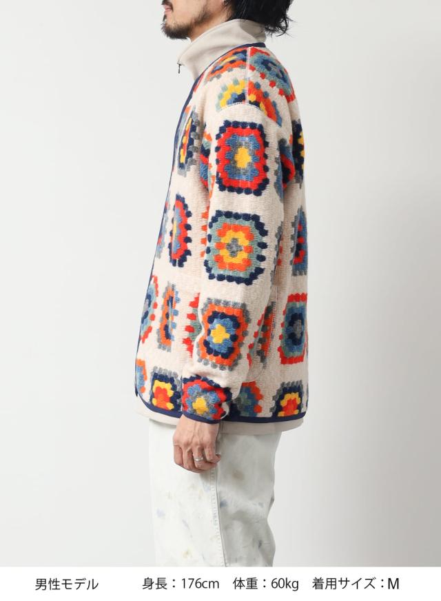Snow Peak(スノーピーク)/Wool Jacquard Cardigan(ウール ジャカード