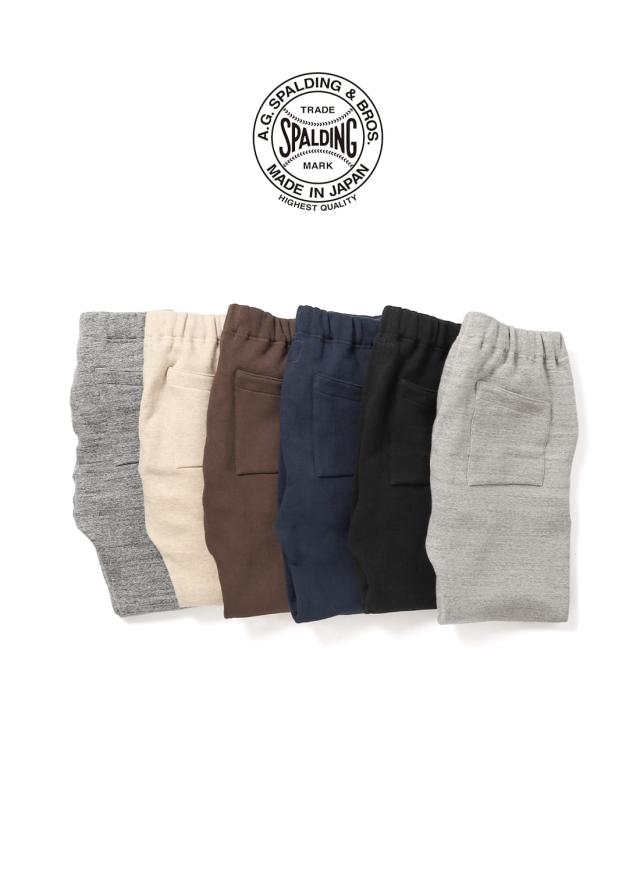 A.G.SPALDING＆BROS（A.G.スポルディング＆ブロス）TRAINING SWEAT PANTS（トレーニング スウェットパンツ）セパポケ セパレートポケット スウェット スウェットパンツ スウェパン 吊裏毛 コットン 日本製