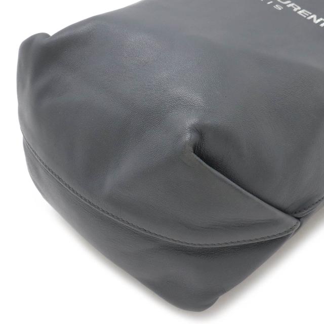 サンローラン パリ テディ 巾着型 バックパック ナップサック レザー ポーチ付 サンローラン パリ テディ 巾着型 バックパック ナップサック