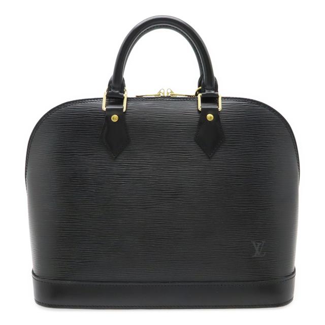 LOUIS VUITTON ルイ ヴィトン エピ アルマ ハンドバッグ レザー ノワール 黒 ブラック ゴールド金具 M52142