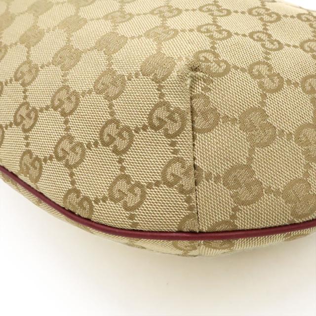 GUCCI グッチ GGキャンバス ショルダーバッグ 斜め掛け レザー