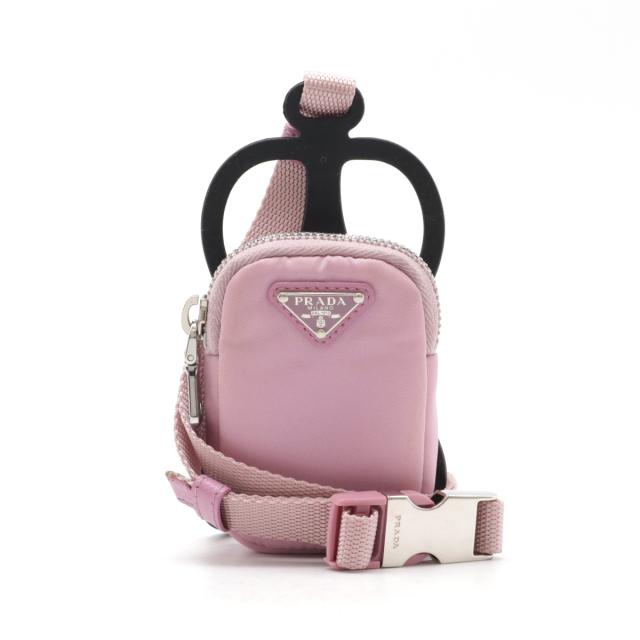 PRADA プラダ ポーチ 小物入れ ピンク ストラップ付き PRADA プラダ