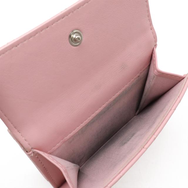 CHANEL シャネル マトラッセ ココマーク 3つ折財布 三つ折り財布