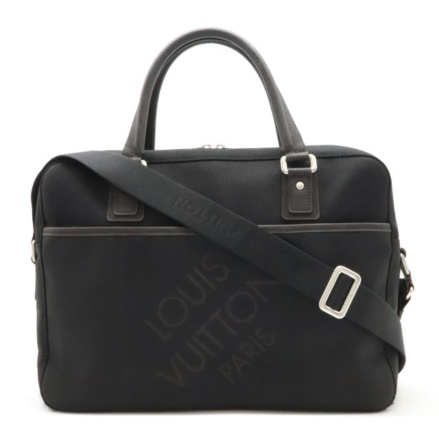 LOUIS VUITTON ルイ ヴィトン ダミエジェアン ヤック ビジネスバッグ ブリーフケース 書類カバン 2WAY ノワール ブラック ショルダー M93082