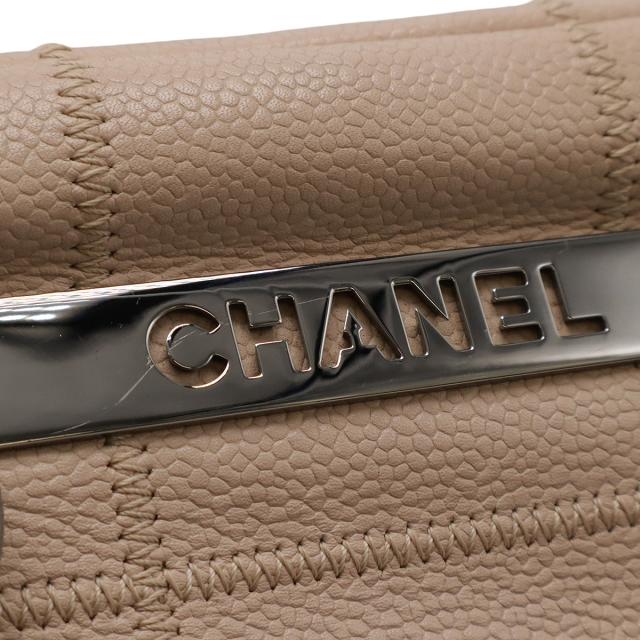 CHANEL シャネル チョコバーステッチ ミニボストンバッグ ショルダー