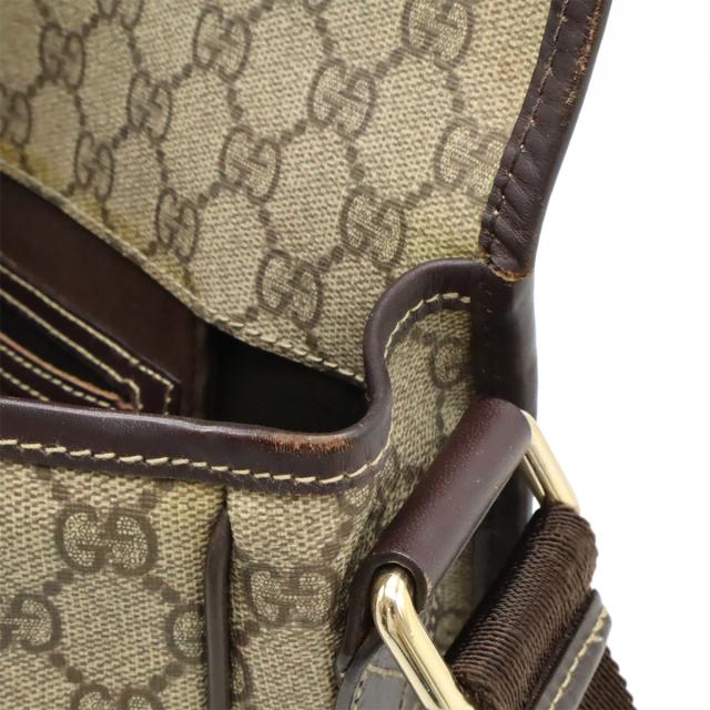 GUCCI グッチ GGスプリーム GGプラス ショルダーバッグ メッセンジャー