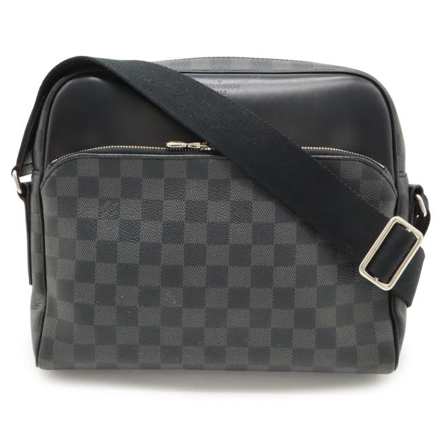 LOUIS VUITTON ルイ ヴィトン ダミエグラフィット デイトンPM ショルダーバッグ メッセンジャーバッグ 斜め掛け N41408